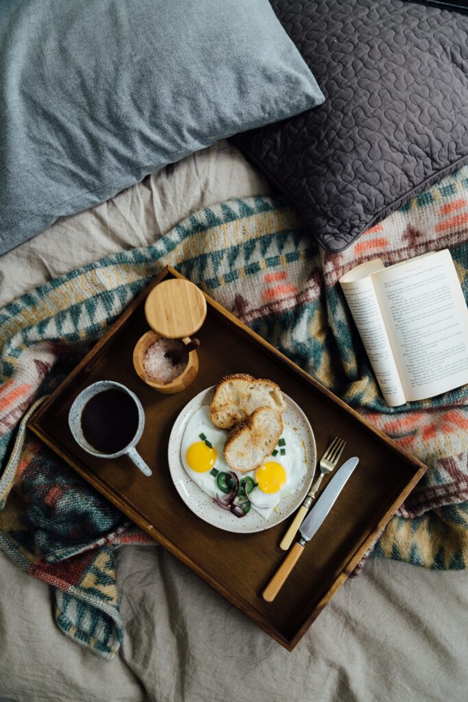 Food with Coffee - breakfast